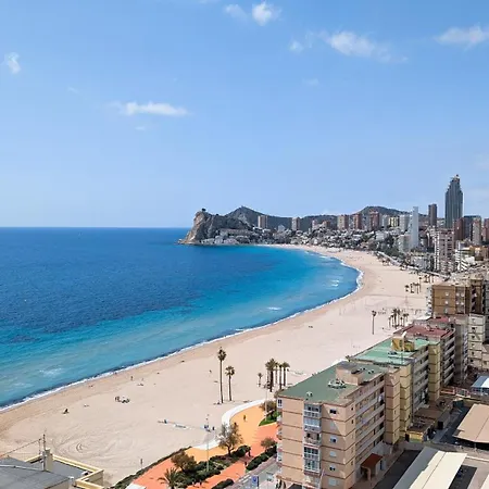 Pintor Sorolla Sea Front Lägenhet Benidorm